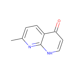 Cc1ccc2c(=O)cc[nH]c2n1 ZINC000013579578