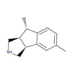 Cc1ccc2c(c1)[C@H]1CNC[C@H]1[C@@H]2C ZINC000036270573