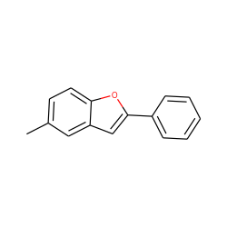 Cc1ccc2oc(-c3ccccc3)cc2c1 ZINC000000984713