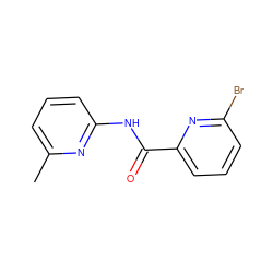 Cc1cccc(NC(=O)c2cccc(Br)n2)n1 ZINC000028137306