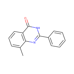 Cc1cccc2c(=O)[nH]c(-c3ccccc3)nc12 ZINC000016577257