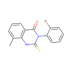 Cc1cccc2c(=O)n(-c3ccccc3Br)c(=S)[nH]c12 ZINC000043198370