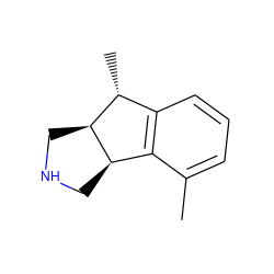 Cc1cccc2c1[C@H]1CNC[C@H]1[C@@H]2C ZINC000036270569