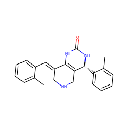 Cc1ccccc1/C=C1\CNCC2=C1NC(=O)N[C@@H]2c1ccccc1C ZINC000096270604