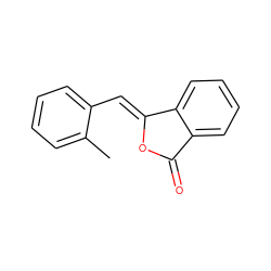 Cc1ccccc1/C=C1\OC(=O)c2ccccc21 ZINC000000042235