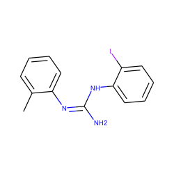 Cc1ccccc1/N=C(/N)Nc1ccccc1I ZINC000026489228