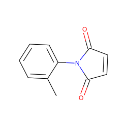 Cc1ccccc1N1C(=O)C=CC1=O ZINC000000114942