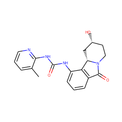 Cc1cccnc1NC(=O)Nc1cccc2c1[C@@H]1C[C@H](O)CCN1C2=O ZINC000116945224