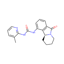 Cc1cccnc1NC(=O)Nc1cccc2c1[C@@H]1CCCCN1C2=O ZINC000118091648