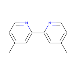 Cc1ccnc(-c2cc(C)ccn2)c1 ZINC000000120136