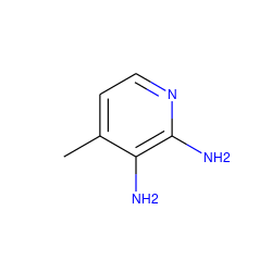 Cc1ccnc(N)c1N ZINC000001767816