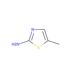 Cc1cnc(N)s1 ZINC000008652421