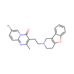 Cc1nc2ccc(Br)cn2c(=O)c1CCN1CCc2oc3ccccc3c2C1 ZINC000027859028