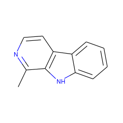 Cc1nccc2c1[nH]c1ccccc12 ZINC000006069162