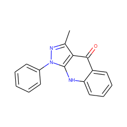 Cc1nn(-c2ccccc2)c2[nH]c3ccccc3c(=O)c12 ZINC000000081165