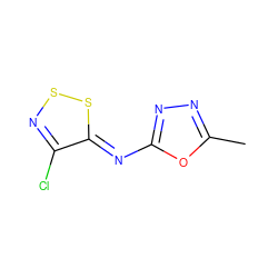 Cc1nnc(/N=c2\ssnc2Cl)o1 ZINC000100475677