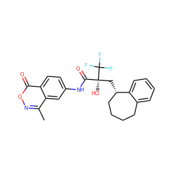 Cc1noc(=O)c2ccc(NC(=O)[C@](O)(C[C@H]3CCCCc4ccccc43)C(F)(F)F)cc12 ZINC000003986250