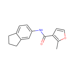 Cc1occc1C(=O)Nc1ccc2c(c1)CCC2 ZINC000001053647