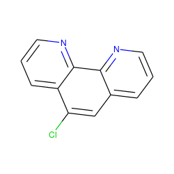 Clc1cc2cccnc2c2ncccc12 ZINC000000120457