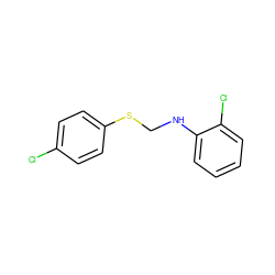 Clc1ccc(SCNc2ccccc2Cl)cc1 ZINC000001574971