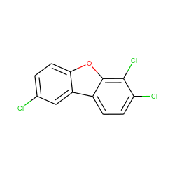 Clc1ccc2oc3c(Cl)c(Cl)ccc3c2c1 ZINC000005844690