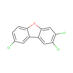 Clc1ccc2oc3cc(Cl)c(Cl)cc3c2c1 ZINC000005844684