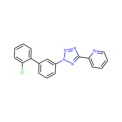 Clc1ccccc1-c1cccc(-n2nnc(-c3ccccn3)n2)c1 ZINC000028456237