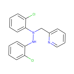 Clc1ccccc1NN(Cc1ccccn1)c1ccccc1Cl ZINC000037868681