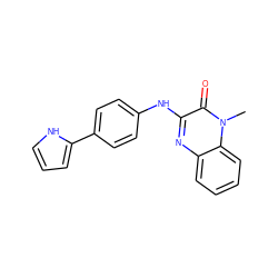 Cn1c(=O)c(Nc2ccc(-c3ccc[nH]3)cc2)nc2ccccc21 ZINC000028522720