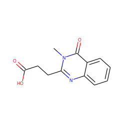 Cn1c(CCC(=O)O)nc2ccccc2c1=O ZINC000004218402