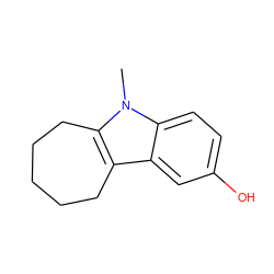 Cn1c2c(c3cc(O)ccc31)CCCCC2 ZINC000013652167