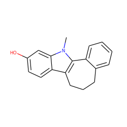 Cn1c2c(c3ccc(O)cc31)CCCc1ccccc1-2 ZINC000034801461