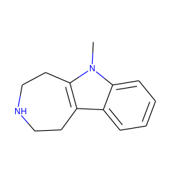 Cn1c2c(c3ccccc31)CCNCC2 ZINC000002018607