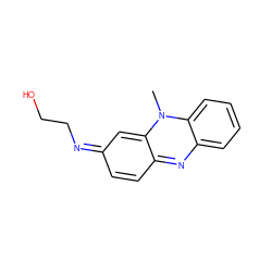 Cn1c2cc(=NCCO)ccc-2nc2ccccc21 ZINC000334157010