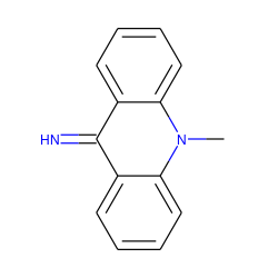 Cn1c2ccccc2c(=N)c2ccccc21 ZINC000169504881