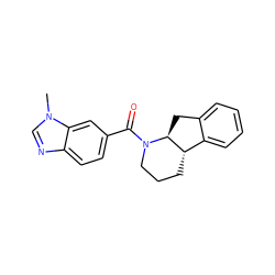 Cn1cnc2ccc(C(=O)N3CCC[C@H]4c5ccccc5C[C@@H]43)cc21 ZINC000096169426