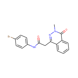 Cn1nc(CC(=O)Nc2ccc(Br)cc2)c2ccccc2c1=O ZINC000000787346