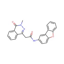 Cn1nc(CC(=O)Nc2ccc3oc4ccccc4c3c2)c2ccccc2c1=O ZINC000015599891