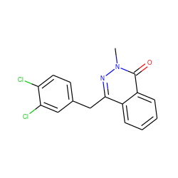 Cn1nc(Cc2ccc(Cl)c(Cl)c2)c2ccccc2c1=O ZINC000034821342