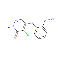 Cn1ncc(Nc2ccccc2CN)c(Cl)c1=O ZINC001772582106