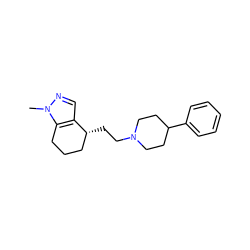 Cn1ncc2c1CCC[C@H]2CCN1CCC(c2ccccc2)CC1 ZINC000035839424