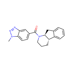 Cn1nnc2cc(C(=O)N3CCC[C@H]4c5ccccc5C[C@@H]43)ccc21 ZINC000096169407