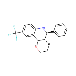 FC(F)(F)c1ccc2c(c1)[C@H]1OCCC[C@H]1[C@H](c1ccccc1)N2 ZINC000049111556