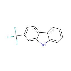 FC(F)(F)c1ccc2c(c1)[nH]c1ccccc12 ZINC000022003772