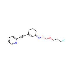 FCCCOCO/N=C1/C=C(C#Cc2ccccn2)CCC1 ZINC000049071605