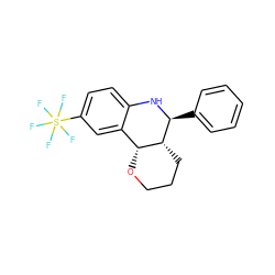 FS(F)(F)(F)(F)c1ccc2c(c1)[C@H]1OCCC[C@H]1[C@H](c1ccccc1)N2 ZINC000049780882