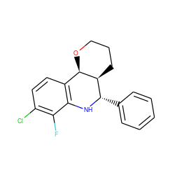 Fc1c(Cl)ccc2c1N[C@@H](c1ccccc1)[C@@H]1CCCO[C@H]21 ZINC000049055315