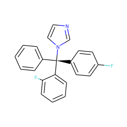 Fc1ccc([C@](c2ccccc2)(c2ccccc2F)n2ccnc2)cc1 ZINC000003799012