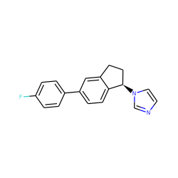 Fc1ccc(-c2ccc3c(c2)CC[C@H]3n2ccnc2)cc1 ZINC000000009986