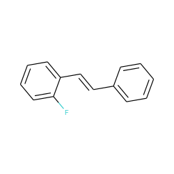 Fc1ccccc1/C=C/c1ccccc1 ZINC000136819065